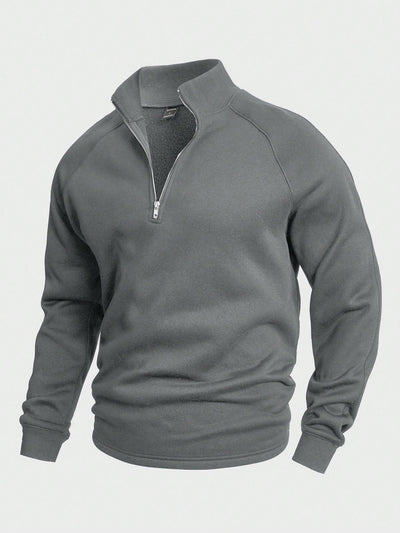 Half-Zip Freizeitpullover