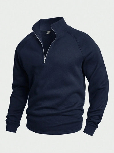 Half-Zip Freizeitpullover