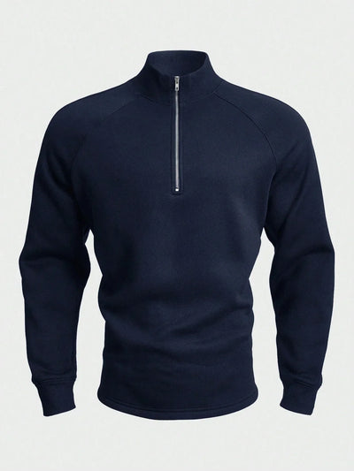 Half-Zip Freizeitpullover