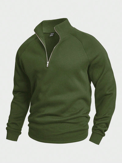 Half-Zip Freizeitpullover