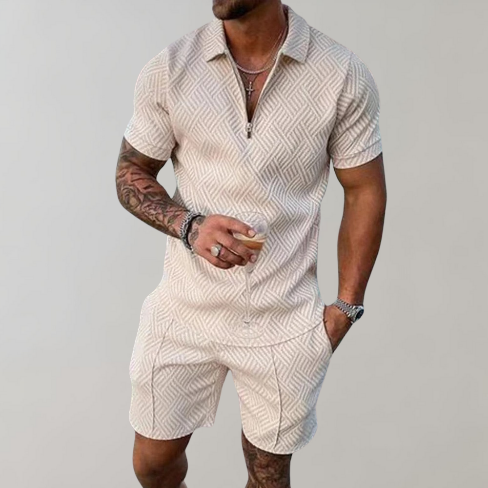 Sommer-Set für Herren mit Polo & Shorts