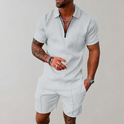 Sommer-Set für Herren mit Polo & Shorts