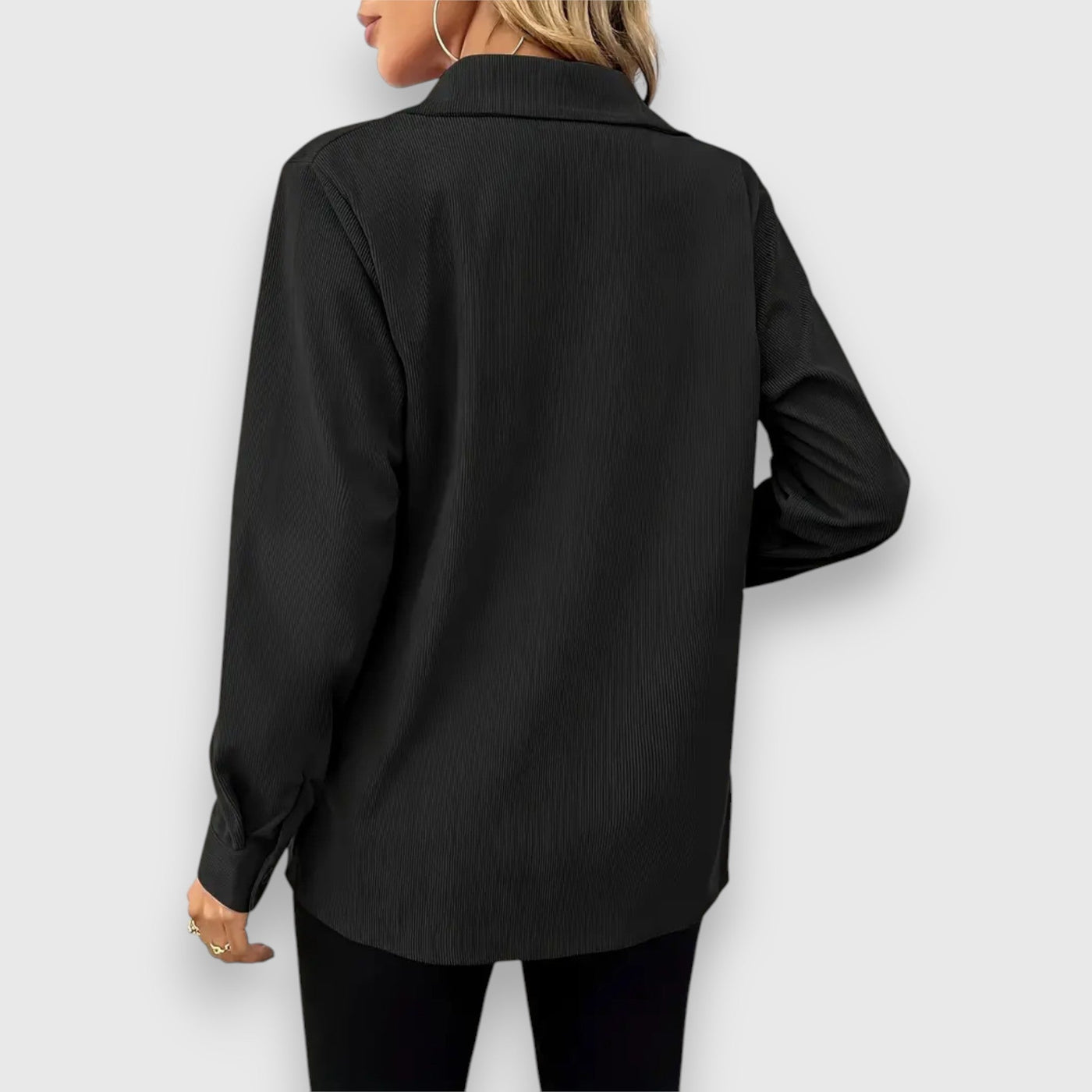 Selina – Hemdjacke im Cord-Look